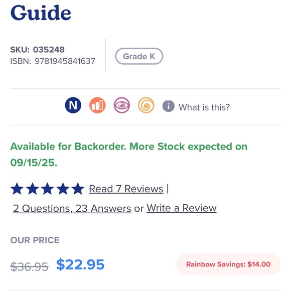 Kindergarten Math with Confidence Instructor Guide - Picture 3 of 4
